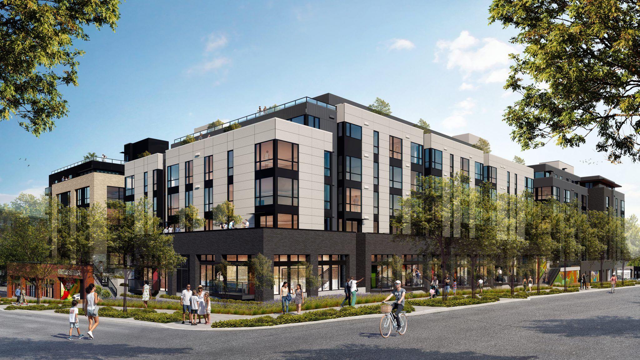 Walkable mixed-use community